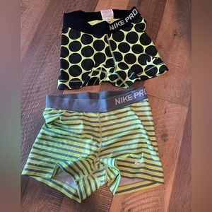 2 pair Nike shorts